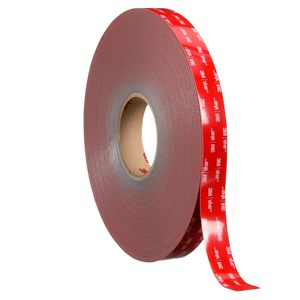 Cinta Adhesiva 3M VHB RP+160GF Gris, 1 Pulgada x 36 Yardas, 62 Mil, Espuma Conformable de Doble Cara para Uso Industrial - Product Image 1