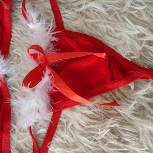 Ensemble de lingerie sexy érotique pour Noël, tenue de costume, vidéo, sexy, sexy, lingerie, sous-vêtements sexy - Product Image 4