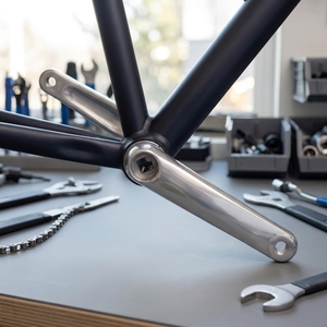 Juego de <span class=keywords><strong>Bielas</strong></span> de Bicicleta de Titanio CNC Personalizado, BCD144, Cuadrado Cónico - Product Image 4