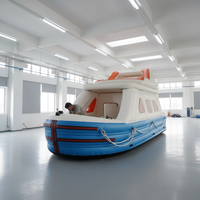 Nouveau Design Bateau Gonflable Électrique Solaire Grand Yacht Lounge Flottant pour Fêtes Bateau de Mer Maison Aquatique Catamaran Rivière Vente Personnalisée