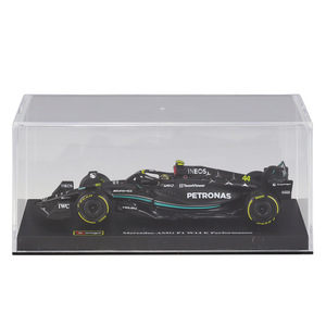 Bburago Hardcover Edition 1:43 <span class=keywords><strong>Mercedes</strong></span> AMG W14 <span class=keywords><strong>E</strong></span> <span class=keywords><strong>Formula</strong></span> Racing Static Diecast Model Metal and Plastic Driver Figure Car Toys - Product Image 1
