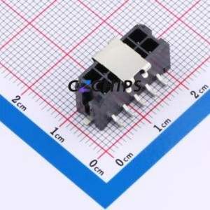 WB5557L-100C-0W Wire-to-Board Pin Header SMD,P=3mm Connector 2x5P 3mm Vertical Mount Micro-Fit (MX 3.0) - Product Image 1