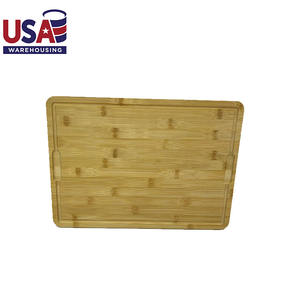 Almacén de EE. UU. En stock Tabla de cortar de bambú, tabla de servir, tabla de charcutería Grabado láser en espacios en blanco - Product Image 1