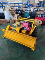 Cortadora de Césped Robótica de Giro Cero de 1200 mm, con Control Remoto, para Campos de Golf, a Gasolina, Venta al por Mayor de Fábrica