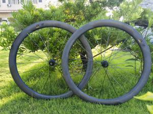 700C Kohle faser räder für <span class=keywords><strong>Shimano</strong></span> 11S/Xdr Rennrad Scheiben bremse Fahrrad radsatz - Product Image 6