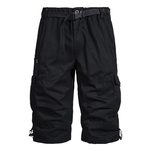 Pantalones Capri Tácticos para <span class=keywords><strong>Hombre</strong></span>, Largos hasta Debajo de la Rodilla, 3/4, con Múltiples Bolsillos, de Sarga, para Verano, Estilo Cargo, Venta al por Mayor - Product Image 6