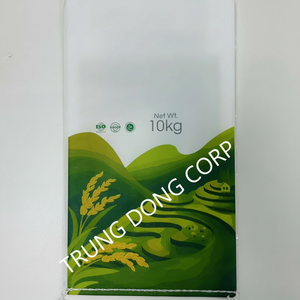 Bolsas tejidas de PP laminadas BOPP personalizadas de fabricante de Vietnam, fácil de abrir para alimentación, fertilizante de arroz, envasado de alimentos, impresión en huecograbado - Product Image 1