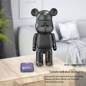 Venta caliente 20W oso violento Bluetooth Audio decoración del hogar tarjeta pequeña tendencia de Audio oso de peluche Regalo de Cumpleaños altavoz - Product Image 3