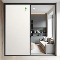 Film intelligent à cristal liquide VLT 92% ultra-transparent pour vitres, compatible domotique, pour bâtiments et hôtels