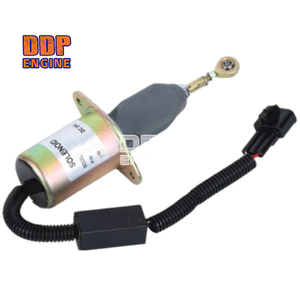 Vanne solénoïde d'arrêt de carburant 3977620 5365999 pour moteur Cummins C8.3L 6C 6CT 6CTA ISC8.3 QSC8.3 - Product Image 1