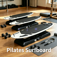 Planche de surf Pilates réglable en hauteur, directement de l'usine, pour l'entraînement de l'équilibre et le renforcement du tronc, équipement de fitness pour la salle de sport et le studio