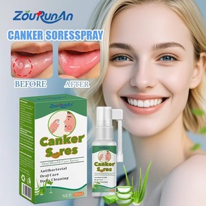 Spray Antibacterial Calmante Bucal para <span class=keywords><strong>Aftas</strong></span> y Úlceras Bucales, Alivia el Dolor, Repara <span class=keywords><strong>la</strong></span> Piel Bucal Dañada Rápidamente - Product Image 1