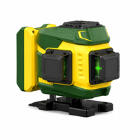 Niveau laser vert X-TOOL MX2-12 de qualité industrielle, portée de 100 pieds, 4 x 360 croisés, 16 lignes, étanche IP54, télécommande