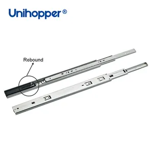 Unihopper Nhà Máy Mềm Đóng Kính Thiên Văn Trượt Đẩy Mở Đầy Đủ Mở Rộng Kênh Đường Ray Bóng Mang Tủ Ngăn Kéo Trượt