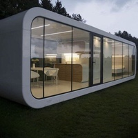 Maison modulaire de 20 pieds et 40 pieds, bureau à domicile intérieur, pod de bureau, pod de maison, maison de vie, conteneur de maison
