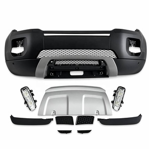 Conjunto de Parachoques Delantero para Automóvil, Kit de Parachoques Delantero para <span class=keywords><strong>Range</strong></span> <span class=keywords><strong>Rover</strong></span> <span class=keywords><strong>Evoque</strong></span> 2012-2015, Reemplaza los Números de Pieza OEM LR064613 LR072259 - Product Image 2