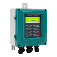 Pengukur aliran ultrasonik Sensor transduser dipasang di dinding TUF-2000SW modul TUF-2000B TUF-2000M bahan plastik
