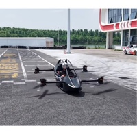 YIVTOL S ZERO Max Lite, véhicule aérien à une place, en fibre de carbone, 55 minutes de vol, capacité de charge de 120 kg, 80 km/h, neuf
