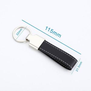 Llavero de Coche de Cuero Genuino y Metal |   Artículo Promocional Duradero con Logotipo para Ferias y Eventos Automotrices - Product Image 5