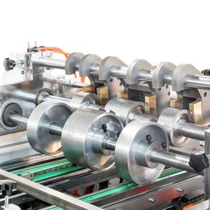 Máquina de fabricación de cajas de hamburguesas de papel, maquinaria de montaje de cajas de cartón - Product Image 2