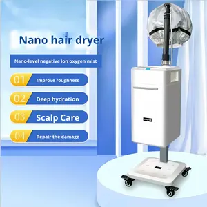 Vaporizador de Cabello Multifunción con Gorro, Cuidado del Cuero Cabelludo, Reparación con Ozono, Spray de Vapor para Salón de Belleza y Barberí<span class=keywords><strong>a</strong></span> - Product Image 1