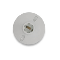 Haute qualité industrielle universelle vis ampoule douille Types blanc forme ronde bakélite plafonnier E27 E14 support de lampe