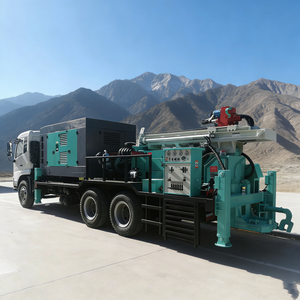 Équipement de <span class=keywords><strong>forage</strong></span> minier de 300 mètres de profondeur, machine de <span class=keywords><strong>forage</strong></span> de puits d'eau montée sur camion - Product Image 4