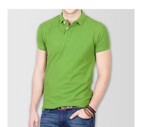 T-shirt polos 100% coton unisexe, logo personnalisé pour le travail, 100% - Product Image 1