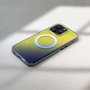 เคสโทรศัพท์มือถือขายส่งสำหรับ iPhone 13 14 15 16 Plus Pro MAX เคส TPU แม่เหล็กกันกระแทกที่กำหนดเอง Myc7301หรูหรา - Product Image 2