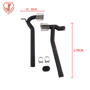 Tuyau d'échappement modifié de marque JY pour yota avalon kit de carrosserie accessoires universel épaissi double sortie queue <span class=keywords><strong>gorge</strong></span> 2019 + - Product Image 2