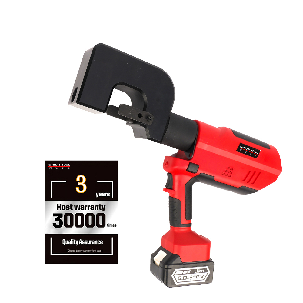 cordless hydraulic metal hole punch