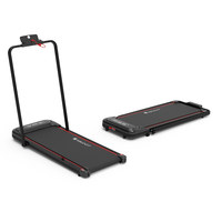 Caminadora Plegable, Caminadora para Debajo del Escritorio para Oficina en Casa con 12 Programas, Máquina para Caminar Portátil y Plegable