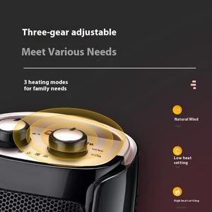 Xách tay PTC điện nóng bảo vệ quá nhiệt năng lượng hiệu quả lớp A +++ sử dụng văn phòng tại nhà sưởi ấm nhanh chóng điều khiển từ xa an toàn - Product Image 2