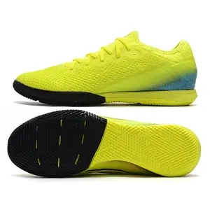 Üretici sıcak satış futbol ayakkabıları mens açık IC futbol ayakkabı toptan fiyat düşük üst futbol kramponları