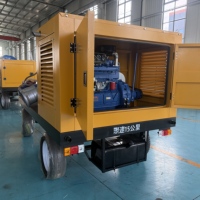 Pompa a Flusso Misto HUAMIN in Ghisa da 800m³/h ad Alta Pressione con Motore Diesel, 1 Anno di Garanzia per Trasferimento Acqua Fluviale e Inondazioni