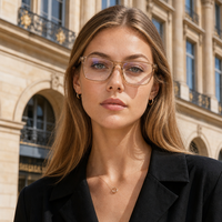 Monture de lunettes optiques en acétate, forme diamant colorée, unisexe, pour l'extérieur, montures de lunettes en acétate haut de gamme