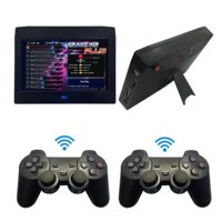 Nouveauté Console de jeu rétro miniature portable 10 pouces 26800 en 1 Prise TV Console de jeu vidéo Console d'arcade