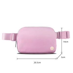 Factory Custom Running Fanny Pack Zipper Straddle Chest Bag Waterproof Mobile Phone Bag Sports Pochete - Product Image 3