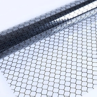 Rideau en grille PVC antistatique ESD transparent, anti-poussière, anti-huile, isolant thermique pour salle blanche et usage industriel