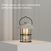 Lanterne de camping LED portable 5000mAh, batterie de secours d'urgence, lumière stroboscopique rouge SOS, double source lumineuse, température de couleur réglable