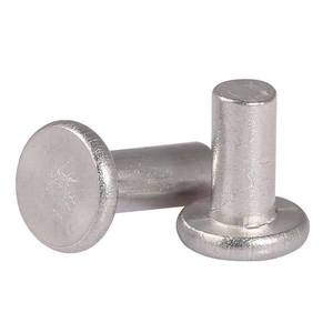 <span class=keywords><strong>Remaches</strong></span> Metálicos Sólidos <span class=keywords><strong>de</strong></span> Cabeza Plana Personalizados <span class=keywords><strong>de</strong></span> Diferentes <span class=keywords><strong>Tipos</strong></span> - Product Image 1
