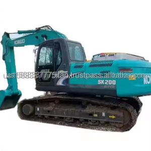 Excavatrice sur chenilles hydraulique Kobelco SK350D d'occasion, modèle 2022, 20 tonnes, godet de 1 m³, état d'origine, en stock - Product Image 1