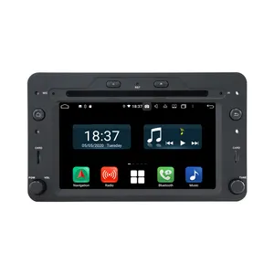 Автомагнитола на Android, 4 + 64 ГБ, 6,2 дюйма, автомобильный DVD-плеер, головное устройство с GPS-навигацией, автомобильная стереосистема для Alifa Romeo 159 Sportwagon & Spider Brera