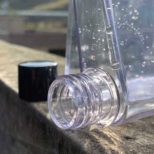 Bouteille d'eau carrée transparente givrée en papier créatif, portable pour le quotidien et les voyages, fournie directement par l'usine - Product Image 2