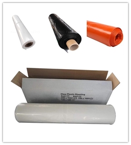 6 मील पुनर्नवीनीकरण प्लास्टिक निर्माण फिल्म शीटिंग 10 फीट * 100 फीट पॉलिथीन प्लास्टिक शीटिंग फिल्म शीटिंग - Product Image 5