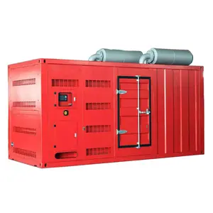 1500KW 1875KVA Super Powerful big silent soundproof diesel generator set with Cummins engine for Manufacturing plants