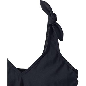 Top de Tankini con Tirantes en los Hombros y Cuello en V, Resistente al Cloro, con Protección UPF50+, en Spandex y Poliéster, para Mujer - Product Image 4
