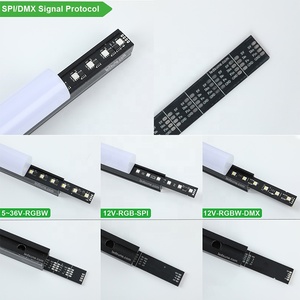 תאורת פיקסל DMX <span class=keywords><strong>LED</strong></span>, פסי תאורה עמידים למים בתקן IP67, עם תפס צינור, תומכים ב- Artnet, פסי פיקסל <span class=keywords><strong>LED</strong></span> בצבעי RGB ו-RGBW לתאורת במה - Product Image 3