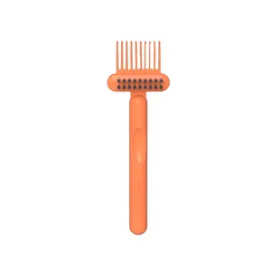 Cabezal de cepillo de doble uso para limpieza del cabello, artefacto de Color Morandi, descontaminación eficiente, rápida para limpiar