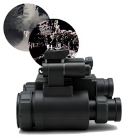 Dispositif de vision nocturne à fusion optique PVS156, autonomie de la batterie de 6 heures, ultra léger 550g, étanche IP67, 10 niveaux de luminosité, grossissement 1x